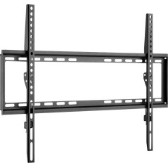 Basic FIXED TV Wall Mount (L) - Securely Fit 37'' to 70'' TVs (94-178 cm) up to 35kg - Sleek Black Design - Easy Installation